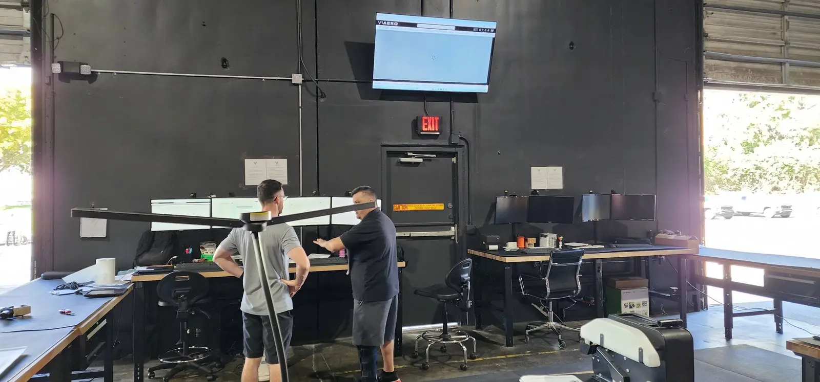 South Florida technical print workspace supporting construction documents