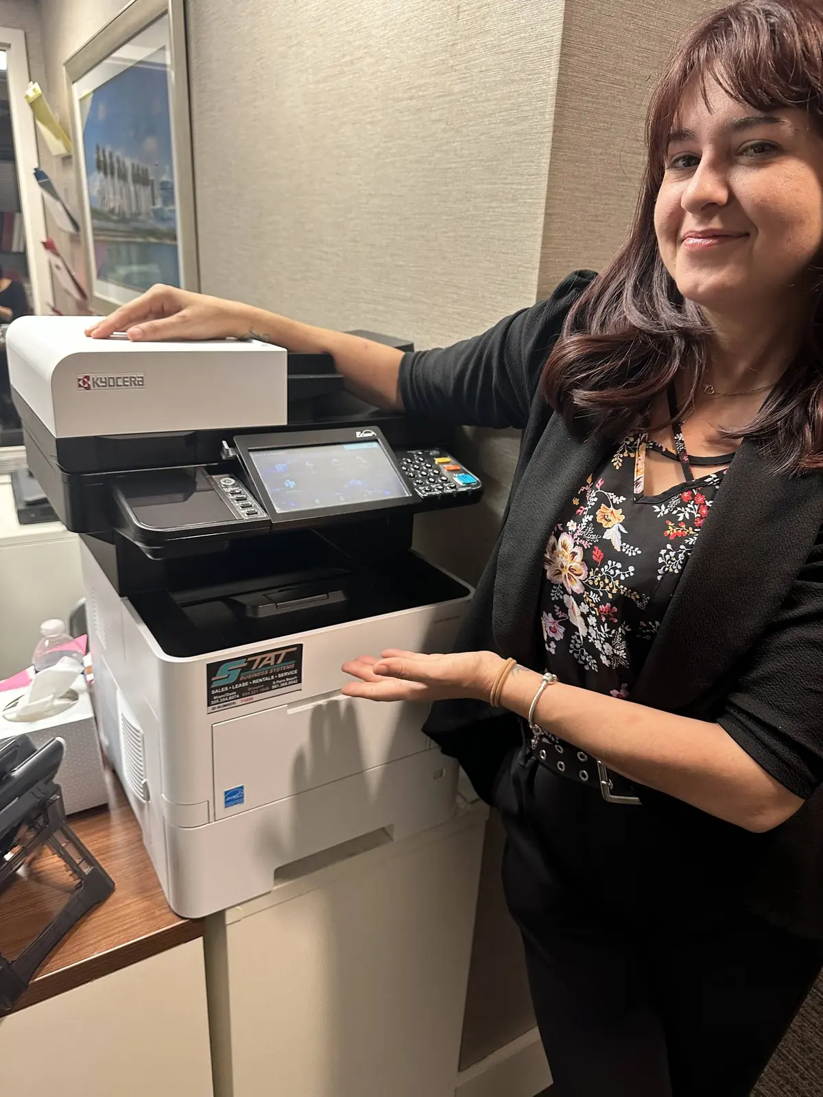 Professional legal office using a secure multifunction copier